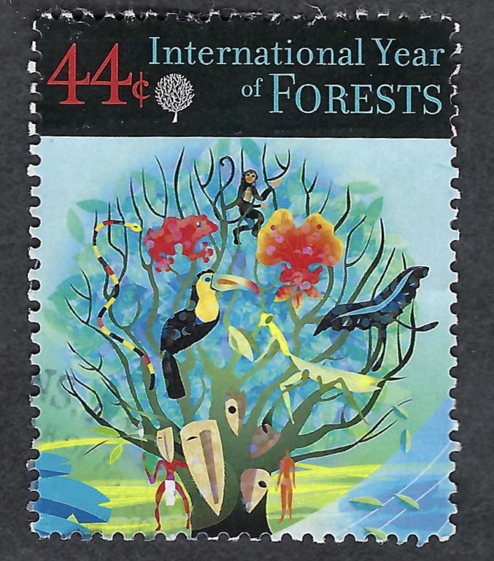 United Nations #1035 44¢ International Year of Forests (2011). Used.