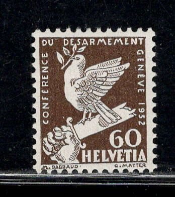 SWITZERLAND SC# 214 FVF/MOG