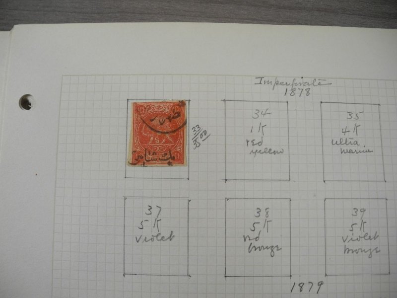 PERSIA, Excellent Stamp Collection hinged on pages