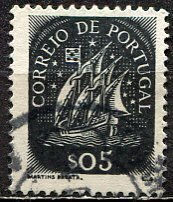 Portugal; 1943: Sc. # 615: Used Single Stamp