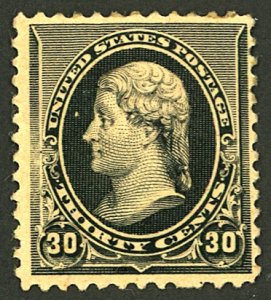 U.S. #228 MINT OG HR