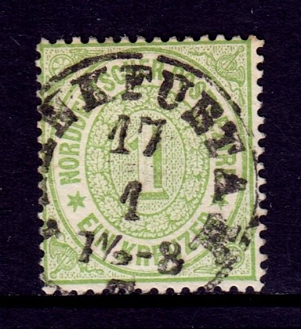 Germany (North German Confederation) - Scott #19 - Used - SCV $10