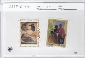 Italy 2697-8 Christmas mnh