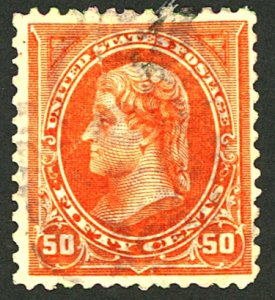 U.S. #260 USED INTERNAL CREASE