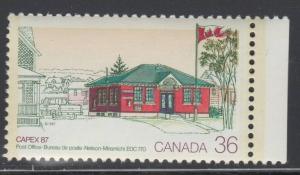 CANADA 1123i NH '87 36c CAPEX Double tagging $20.00