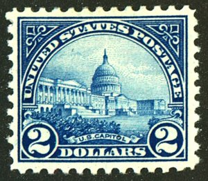 U.S. #572 MINT OG LH