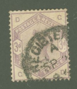 Great Britain #102 Used Single