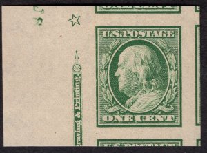 US #343 Superb, w/Original Gum. Never Hinged.