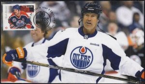 CANADA # 2946.1 MARK MESSIER HOCKEY STAMP on FIRST DAY COVER