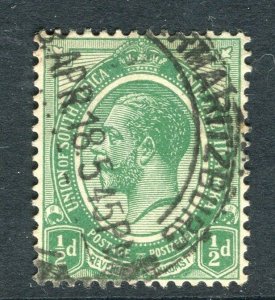 SOUTH AFRICA; Early 1900s GV issue fine used 1/2d. value nice POSTMARK