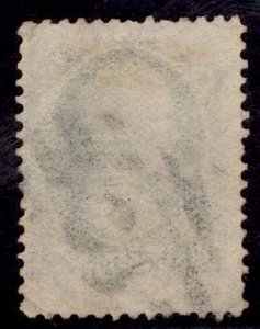 US Stamp #165 30c Gray Black Hamilton USED SCV $135