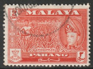 Malaya Pahang Scott 73 - SG76, 1957 Sultan 2c used