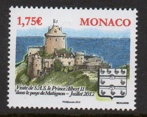 Monaco 2012 Fort-la-Laffe France VF MNH (2682)