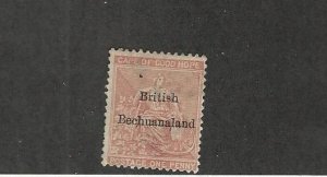 Bechuanaland, Postage Stamp, #6 Mint No Gum, 1885