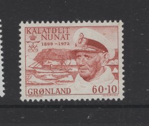 Greenland #B5 (1972 King Frederik X issue) VFMNH CV $1.50