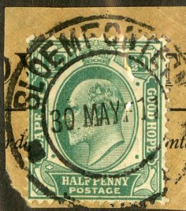 CAPE OF GOOD HOPE 63 USED ON PIECE BIN $2.00 ROYALTY