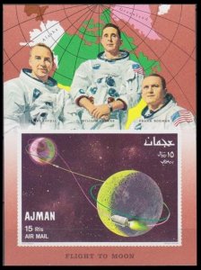 1968 Ajman 340/B68b Apollo 8 Crew / Spacecraft / Trajectory 9,00 €