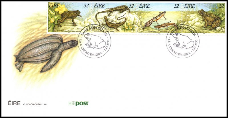 Ireland 982a Amphibians U/A FDC