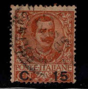 ITALY Scott 92 Used surcharged stamp