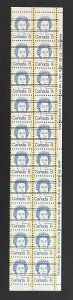 Canada 593xx Warning Strip of 20 VF MNH