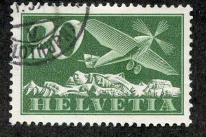 Switzerland, Scott #C4, Used