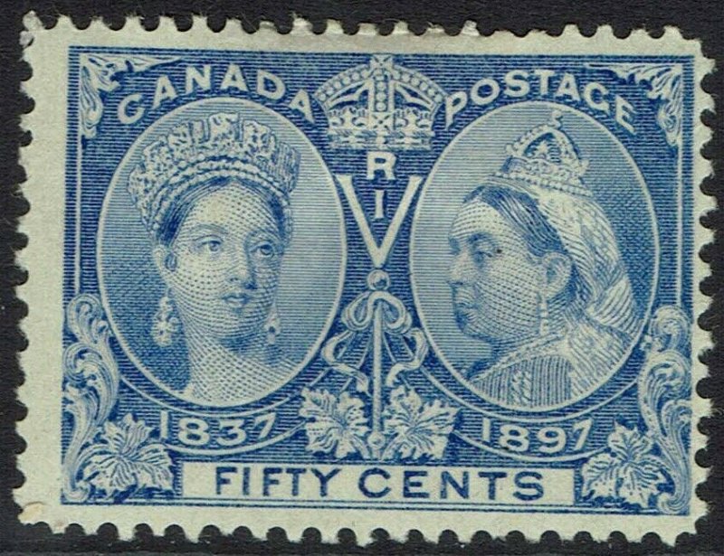 CANADA 1897 QV JUBILEE 50C  