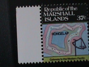 ​MARSHALL ISLANDS-1984 SC#46-GATEWAY TO THE WESTERN PACIFIC MNH-BLOCK-VF