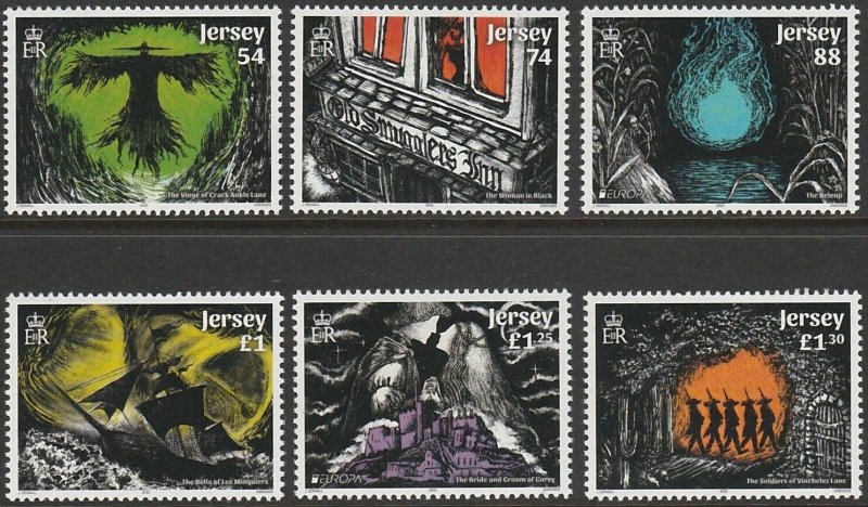 Jersey 2022 MNH Stamps Scott 2488-2492 Europa CEPT Ghost Stories and Myths