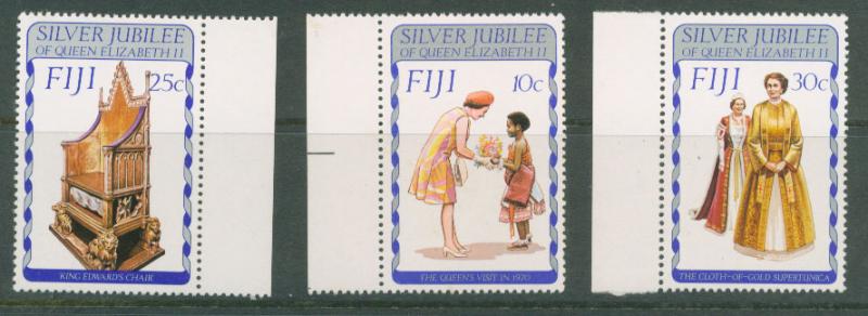 Fiji SG 536 - 538 MUH set  Margin Copies