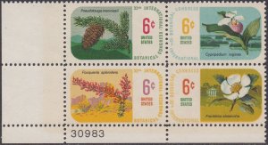 1379a Botanical Congress Plate Block MNH