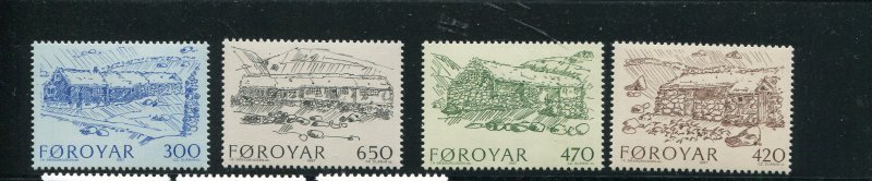 Faroe Islands #152-5 MNH - Make Me A Reasonable Offer