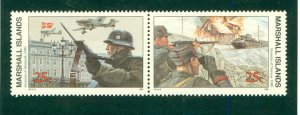 MARSHALL ISLANDS 246-7 MNH BIN $1.25