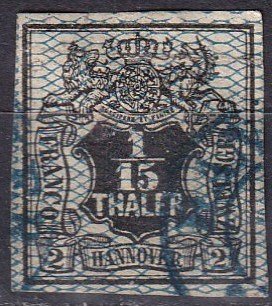 Hanover #13   F-VF Used CV $72.50 (Z6789)