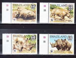 Swaziland Scott 519-522 Mint NH (Catalog Value $25.75)