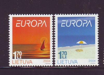 Lithuania Sc 766-7 2004 Europa stamp  set mint NH