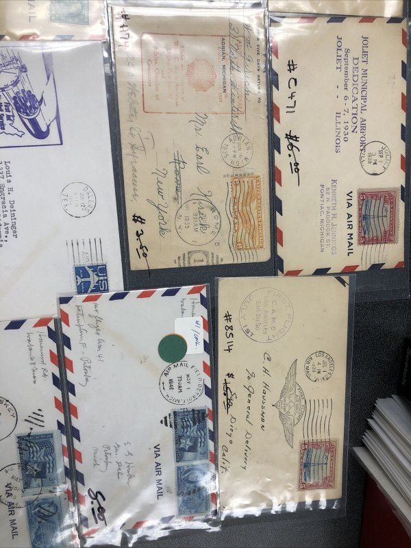 20 plus flight Covers From 1939’s - 1960’s 