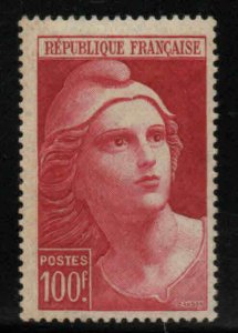 FRANCE Scott 556, Yvert 733 MH*  1945 High Value Marianne