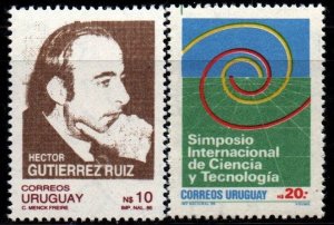 1987 Uruguay Politician Intl symposium Science and technology #1230 - 1231 **MNH