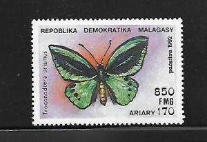 MALAGASY REPUBLIC, 1085, MINT HINGED, BUTTERFLY