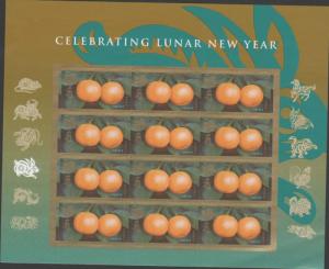 O) 2011 UNITED STATES, FRUITS, CELEBRATING LUNAR NEW YEAR, A