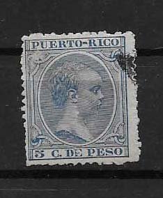 PUERTO RICO STAMP, VFU #JULIOX69