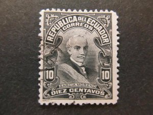 A4P45F14 Ecuador 1911-28 10c used-