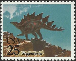 # 2424 MINT NEVER HINGED STEGOSAURUS