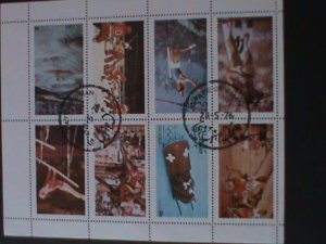 STATE OF OMAN-PROMOTION-21 ST  OLYNPIC GAMES MONTREAL'76 CANADA CTO -SHEET