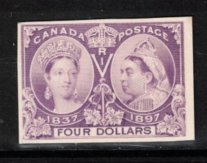Canada #64P Very Fine Plate Proof On Card