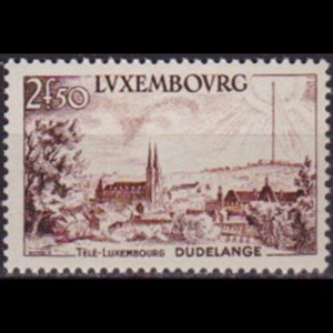 LUXEMBOURG 1955 - Scott# 305 TV Station Set of 1 NH