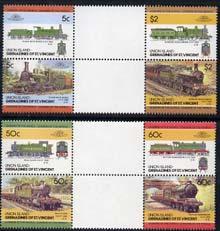 St Vincent - Union Island 1985 Locomotives #3 (Leaders of...