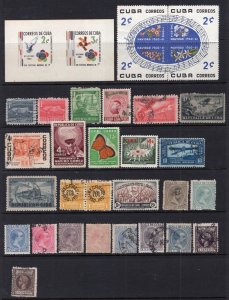 Cuba Old Time Lot Mint or Used With Better See Scans