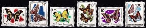 Rwanda, Fauna, Butterflies MNH / 1966