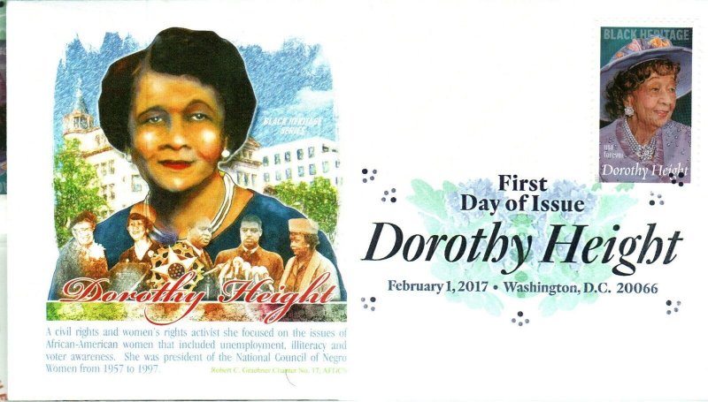 Graebner Chapter AFDCS 5171 Dr. Dorothy Height Civil Rights Pioneer DCP CXL